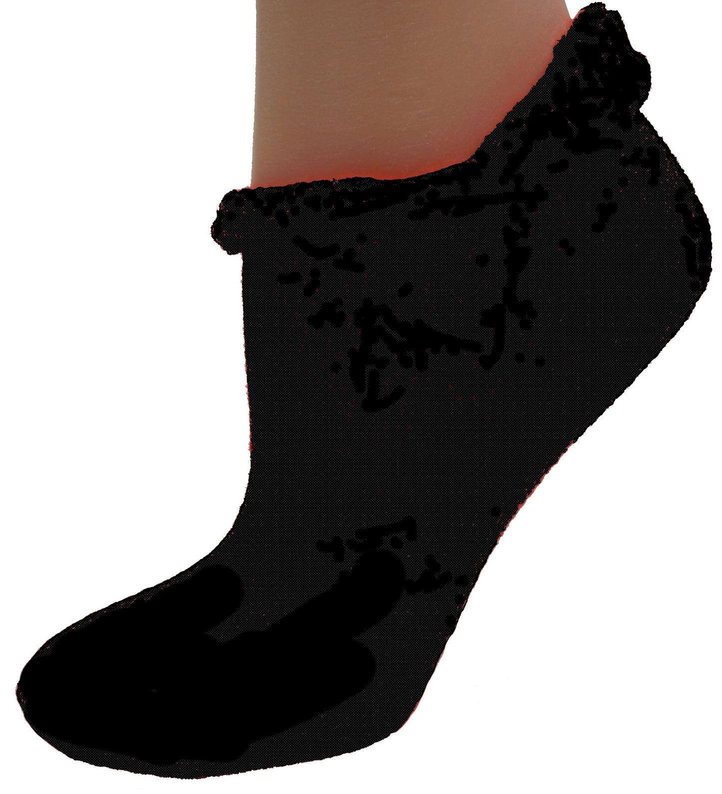 Cushees Comfort™ Rollback Ped Socks - Solid Colors (165S) (Medium)
